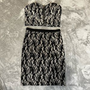 GUESS 2-Piece Tube Top (Size L fits like M) and Skirt (Size S fits like S/M)